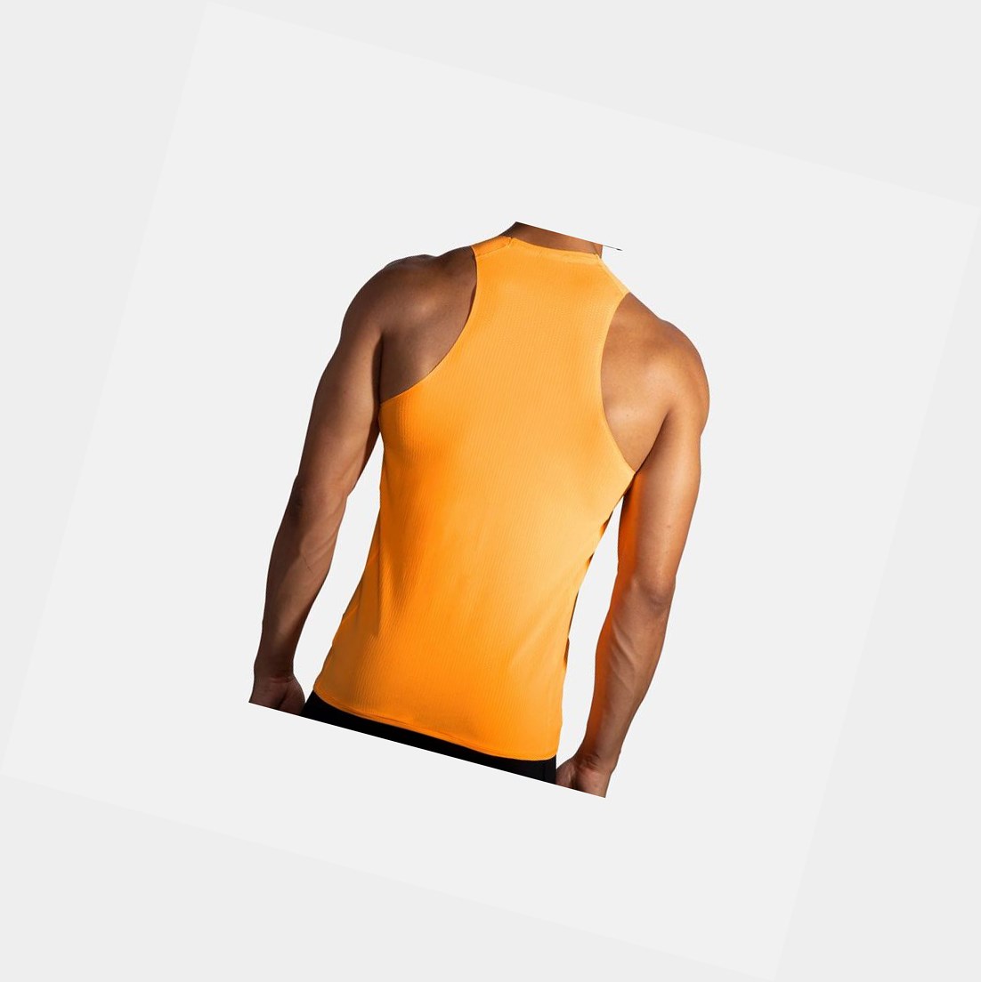 Hauts Brooks Atmosphere Singlet Orange Homme | UFI-30352456